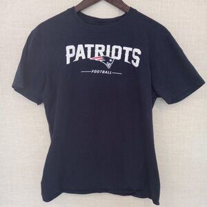 Fanatics Womens New England Patriots Navy Blue T-Shirt